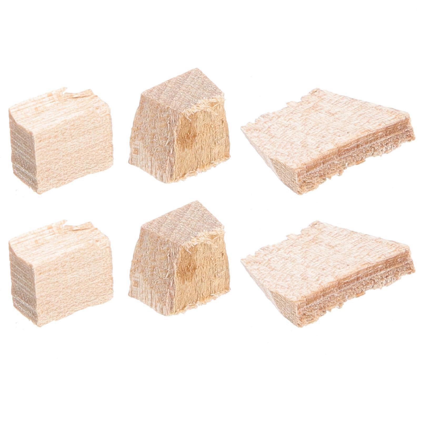 10Sets Wooden Bow Wedges Fiddlestick Replacement Parts for Violin Use
