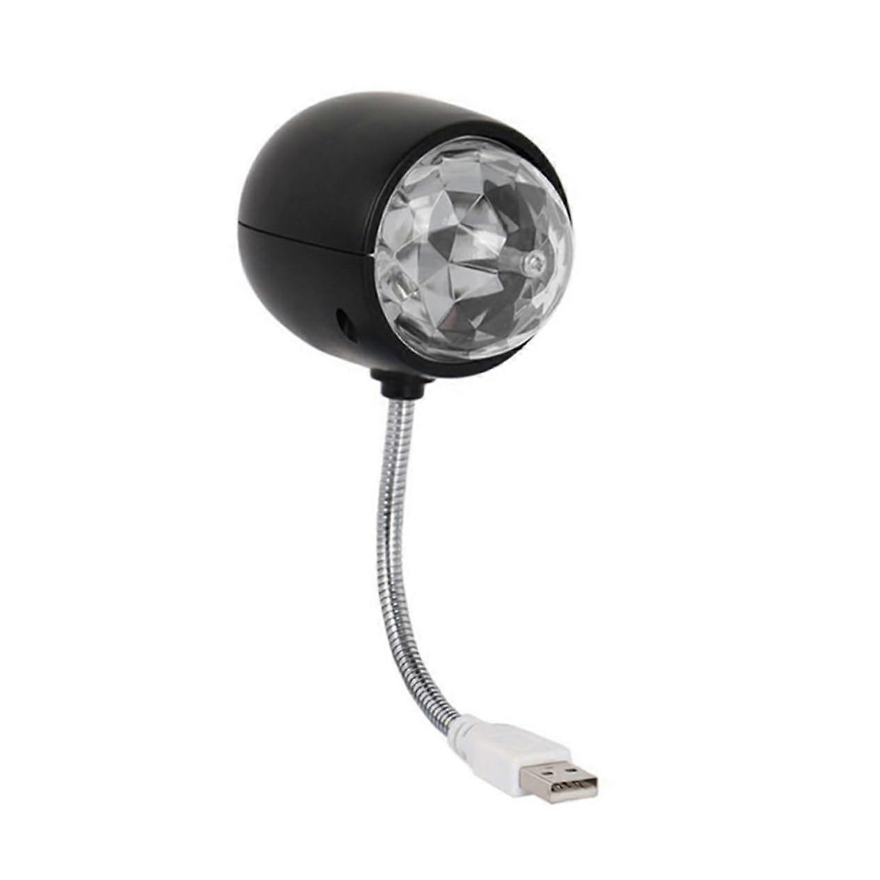 Disco Ball Light USB Powered Sensory Lamp For Party Lighting Compact Size Bar Decor