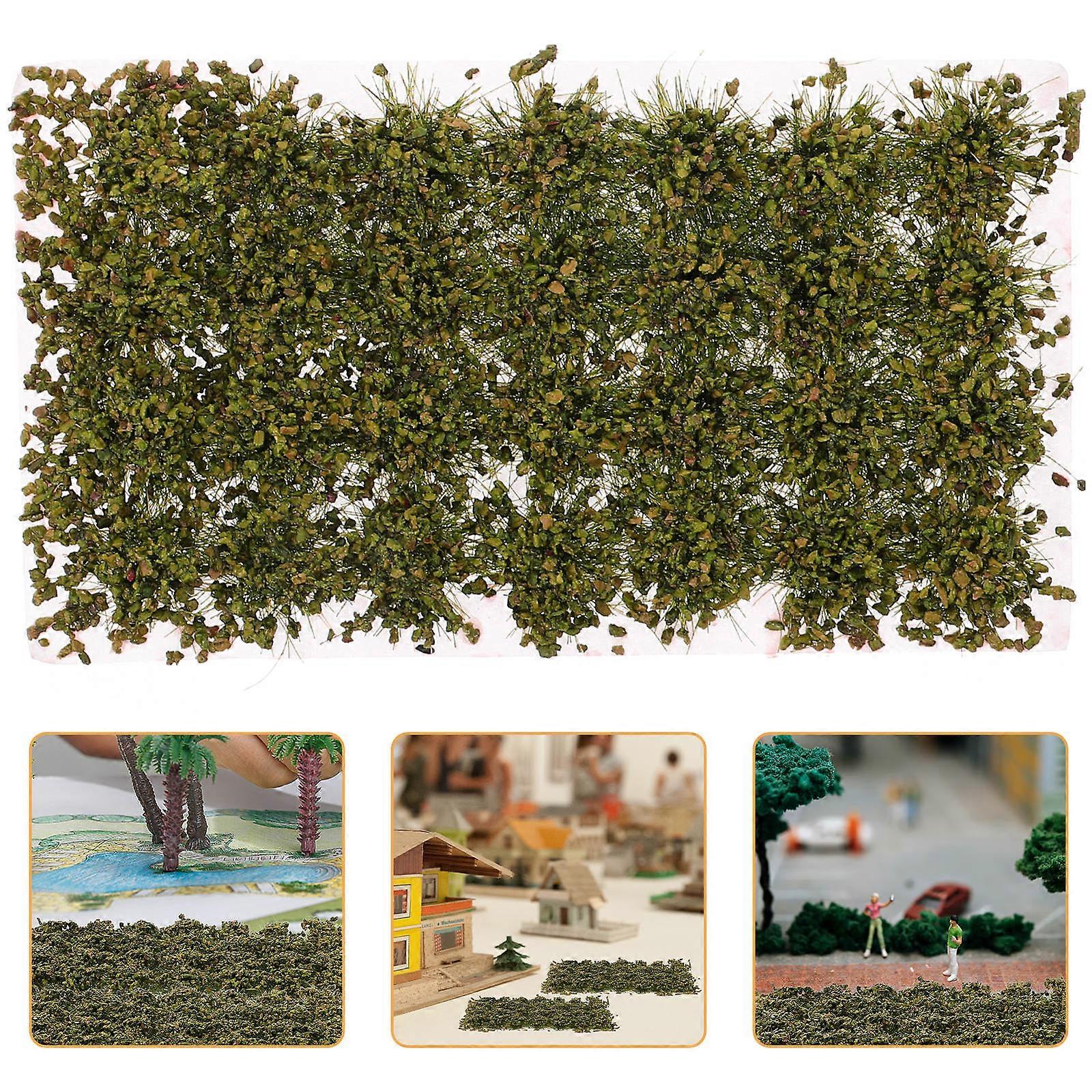 Fake Grass Cluster Decor Nylon Simulated Grass Cluster for 2 Boxes