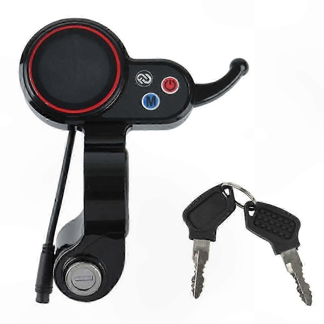 LCD Display with Key for 48V Electric Scooter Systems