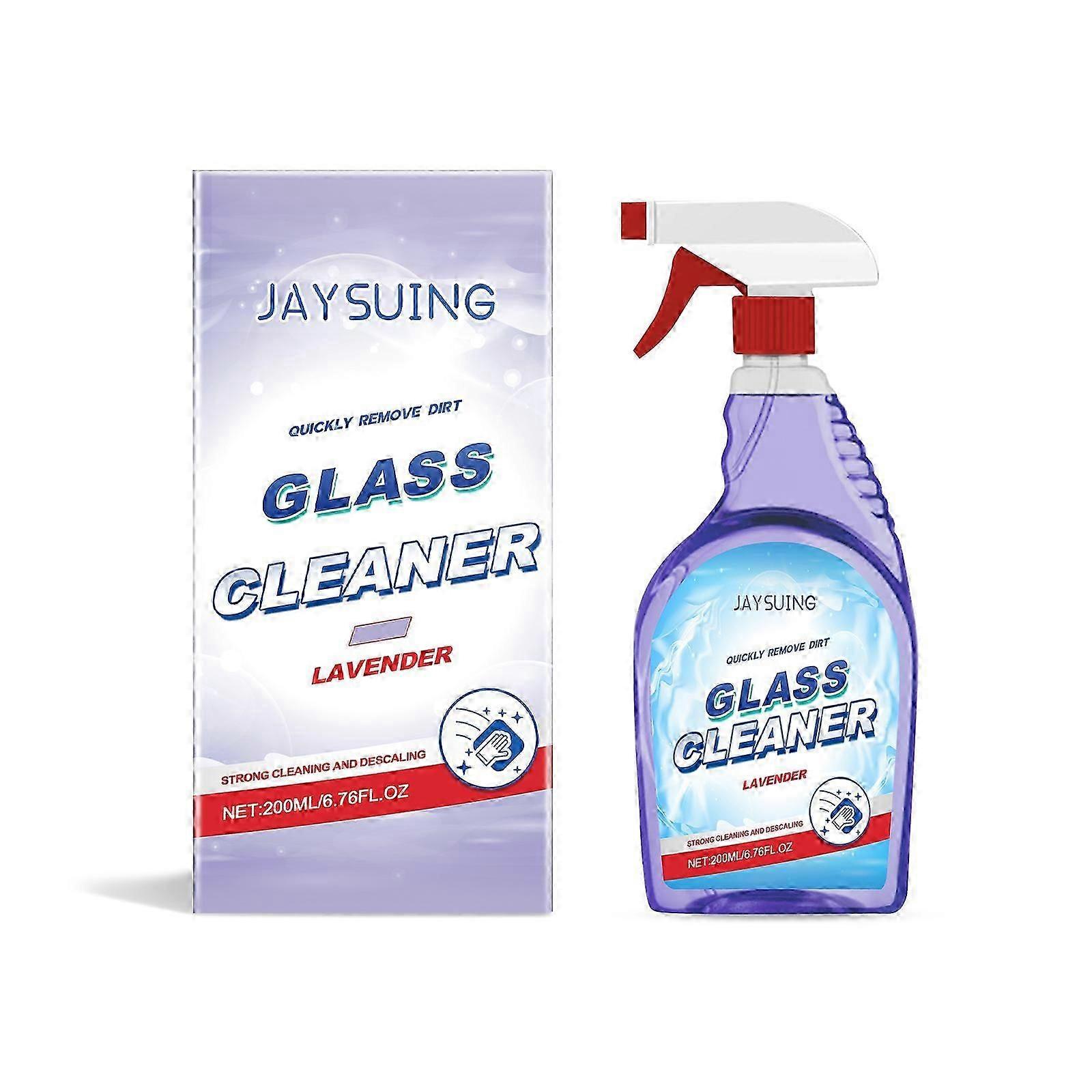 Nettoyant pour vitres à la lavande Jaysuing, dépoussiérage, saleté, taches d’huile, nettoyage de vitres, agent de nettoyage ménager