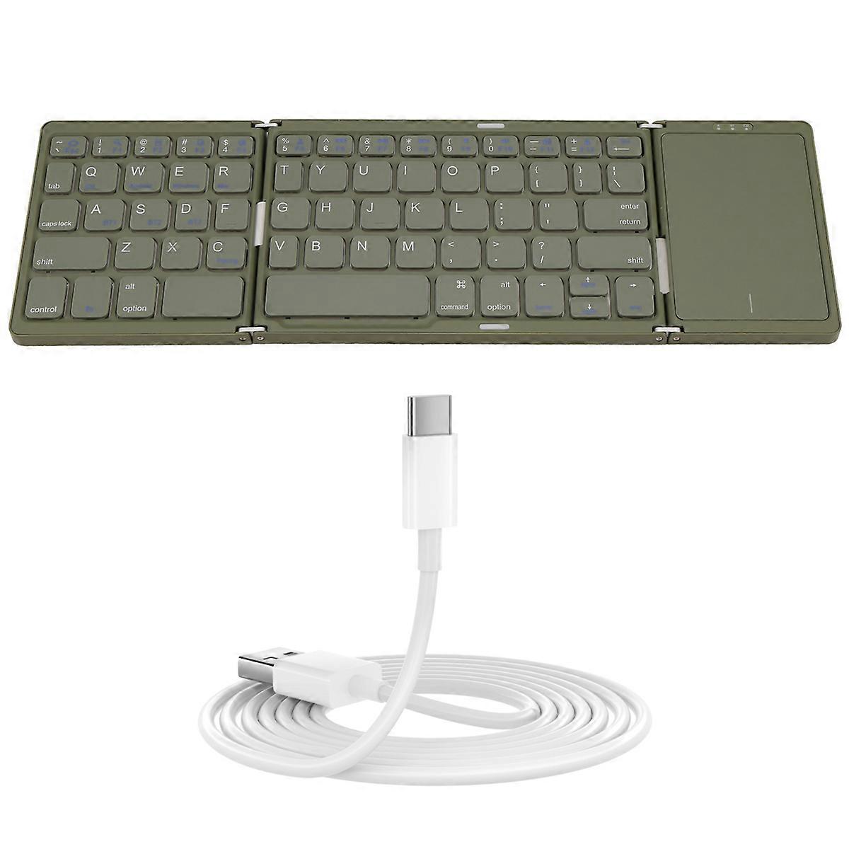 BO89T Bluetooth Wireless Folding Keyboard for IOS and 