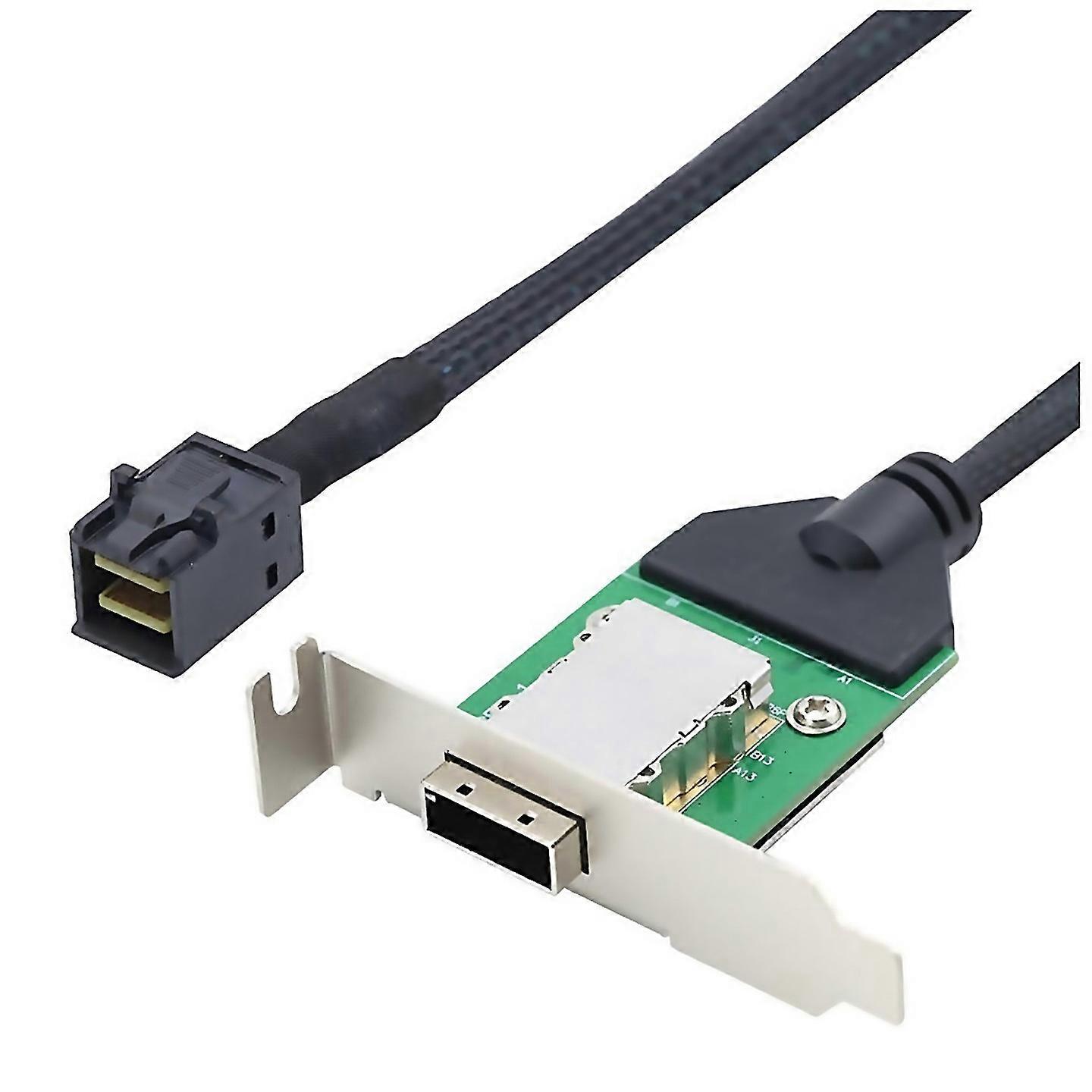 For Mini Sas Sff8643 Host To Sas Hd Sff8088 Female Adapter Cable