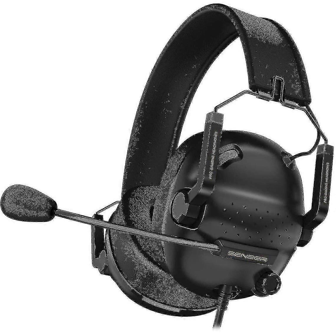 Sg500 Surround Professional Gaming Headset With Noise Canceling Microphone - Removable Memory Foam