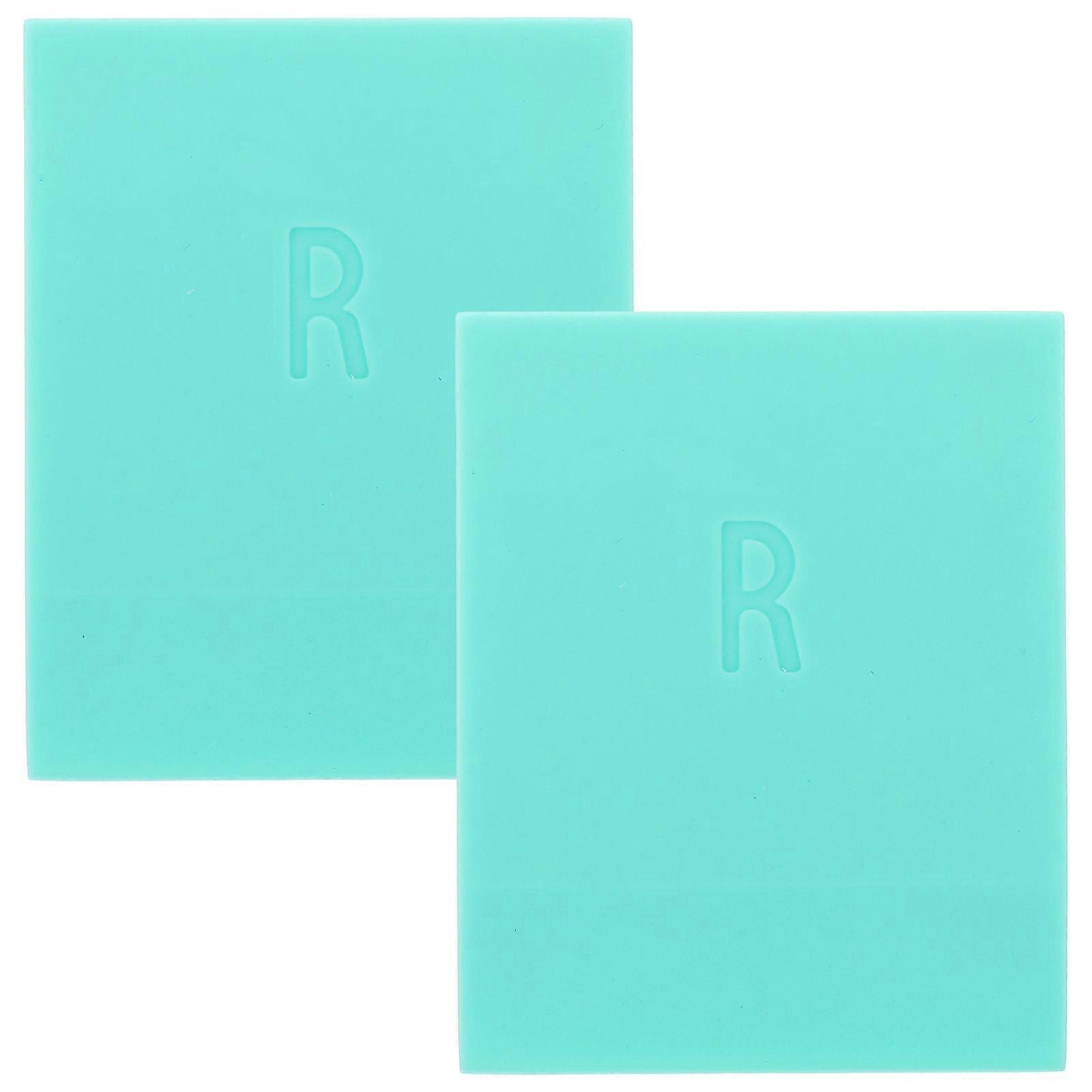 2pcs Rubber Screen Printing Scraper Ink Scraper Screen Printing Supplies
