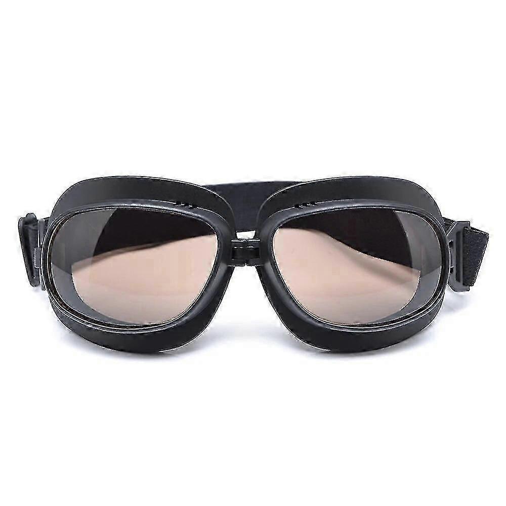 オートバイゴーグルレトロヴィンテージパイロットクルーザーモトクロスガファスゴーグルATV UTVスクーター