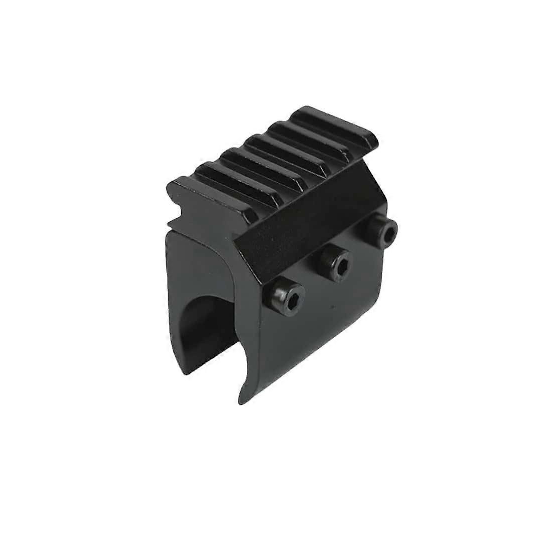 Adjustable 17MM27MM Tube Flashlight Clip, 20MM Picatinny/Weaver Rail Adapter, Tactical Scope Mount, Laser Sight Base