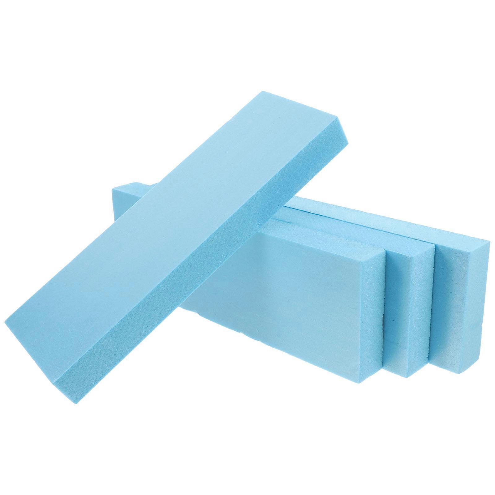 8Pcs Craft Foam Block for DIY Blue Rectangular Polystyrene Foam Bricks