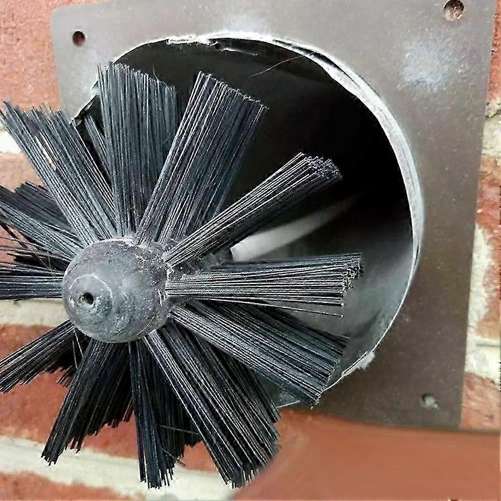 Flexible Vent Cleaning Kit with Drill Adapter for 100/150mm Vents and M8 Thread Brushes