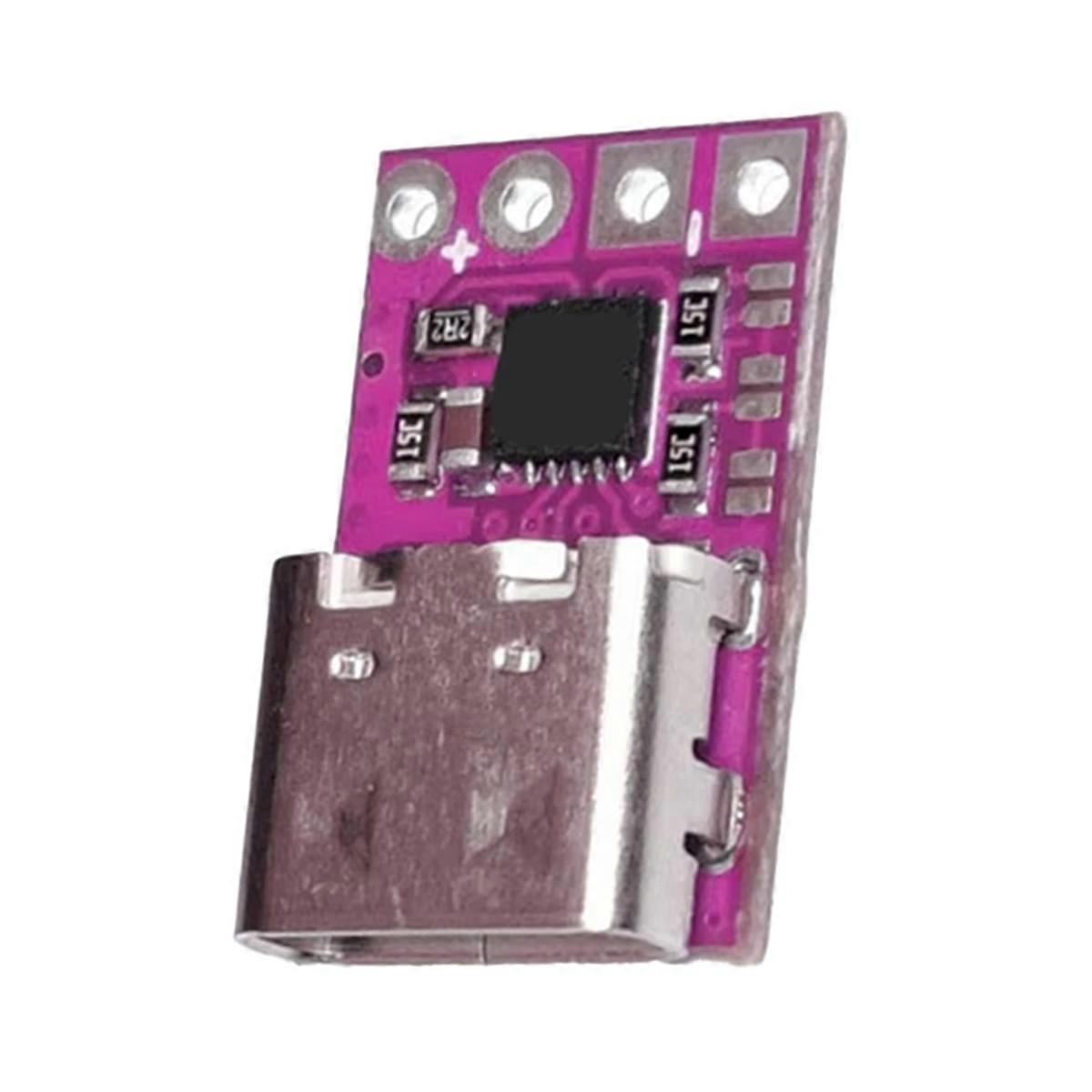 100W 5A TYPE-C PD Decoy PD3.0 Triggers 5V 9V 12V 15V 20V PC Notebook Power USB PD to DC Adapter DAT