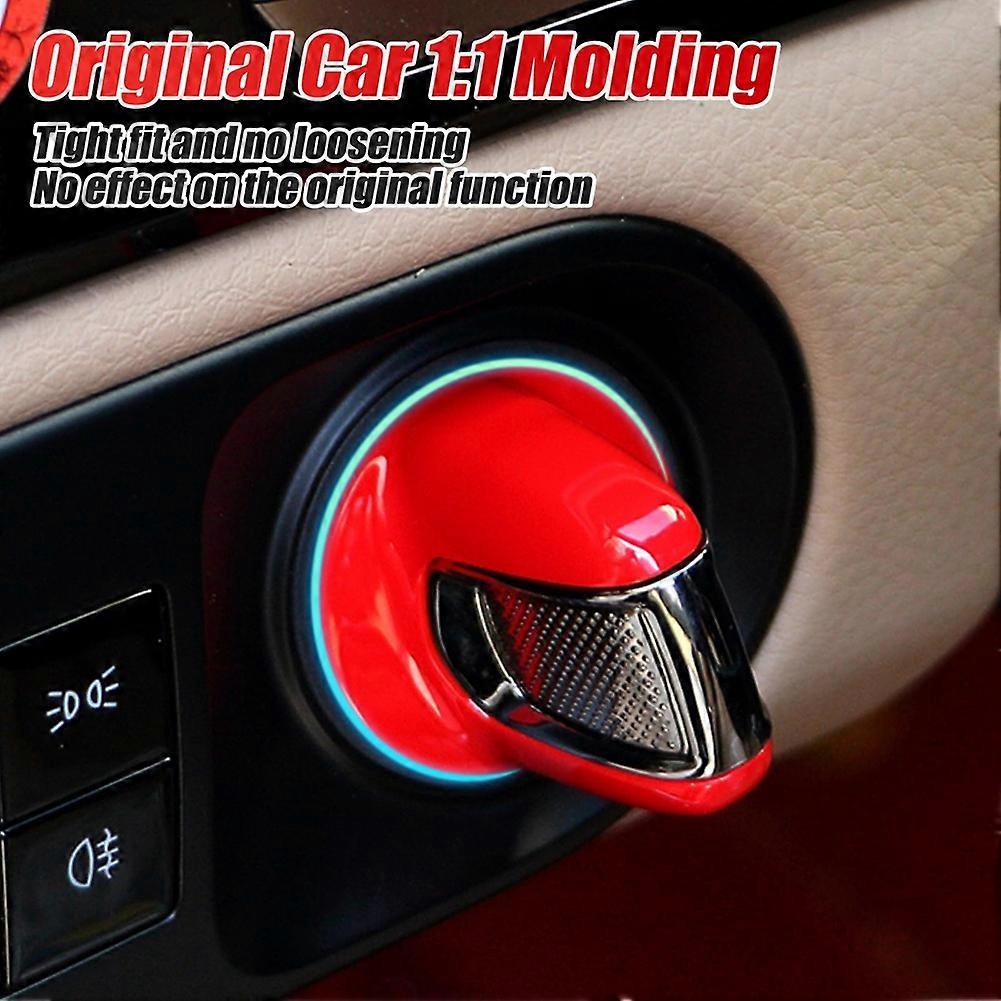 Car Engine Stop Button Cover Bracket Decoration Cover Trim for 9YA.1 971