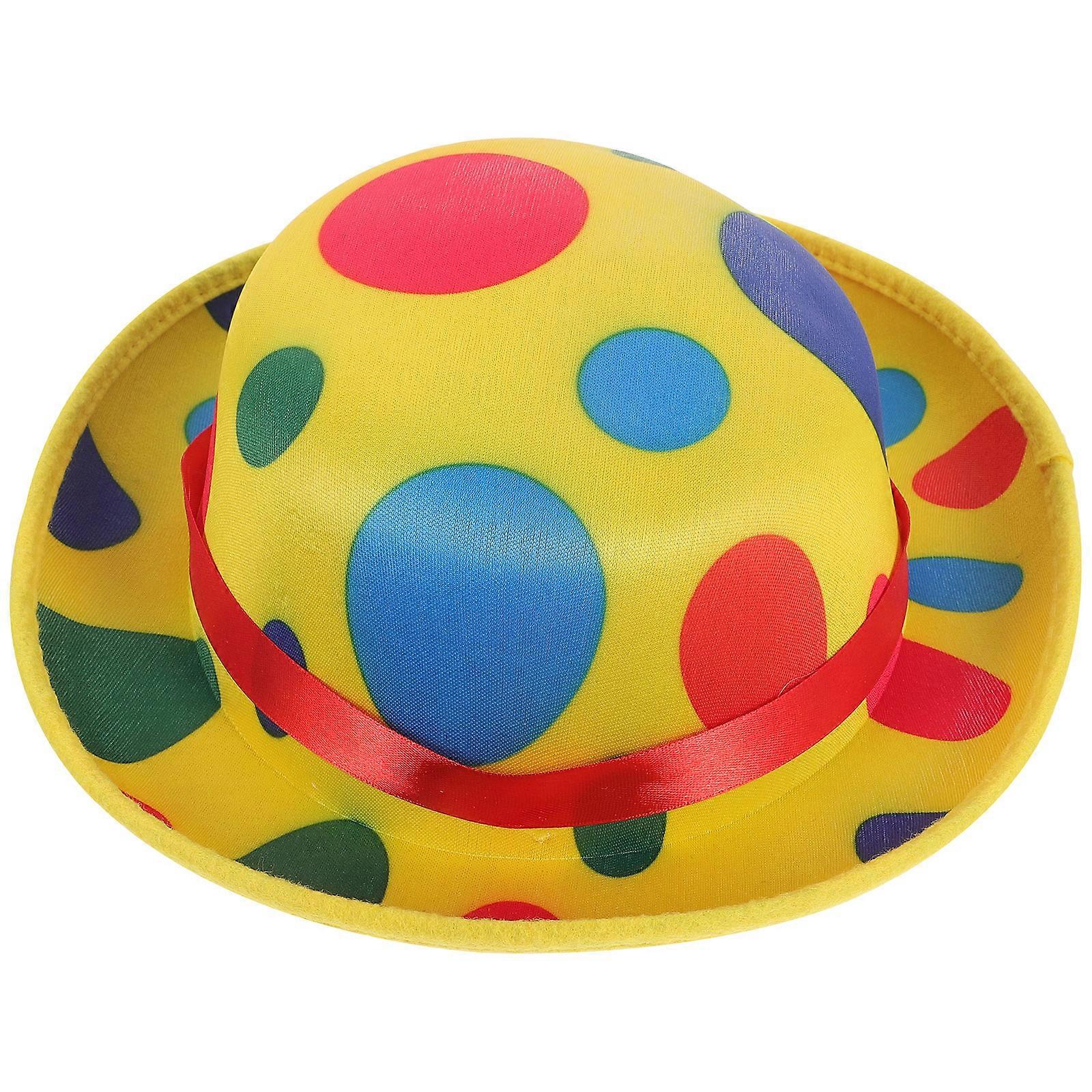 Party Clown Hats Carnival Clown Hat for Performance 1 Piece Costume