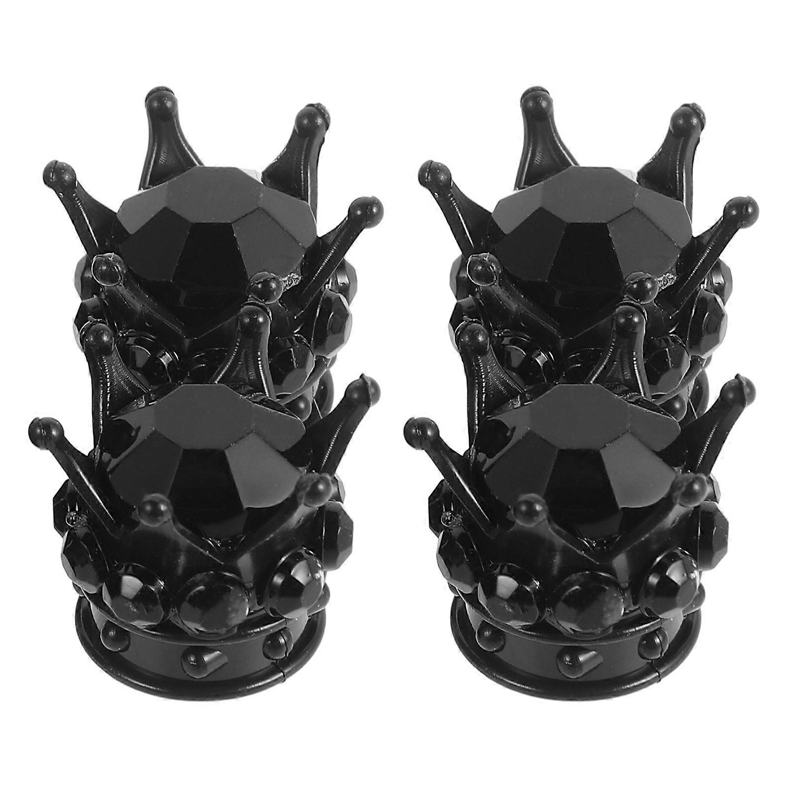 8 Pcs Tire Protection Caps Style Vehicle Valve Covers Daily Use 2.00X2.00X1.80CM Function