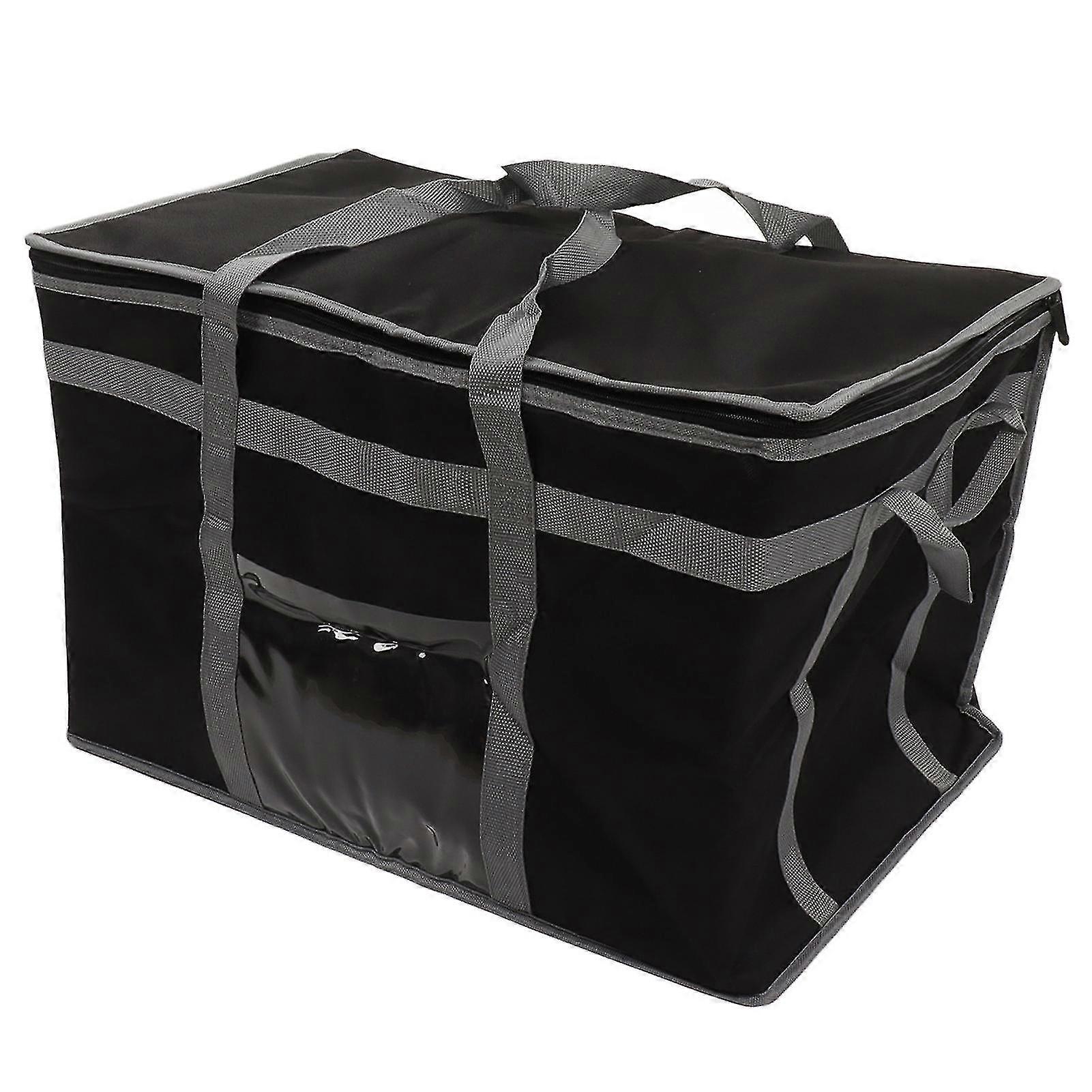 Insulated Bag 38L Large Capacity Reusable Cooler Bag Lunch Bag with 2 Handle for Food 2025