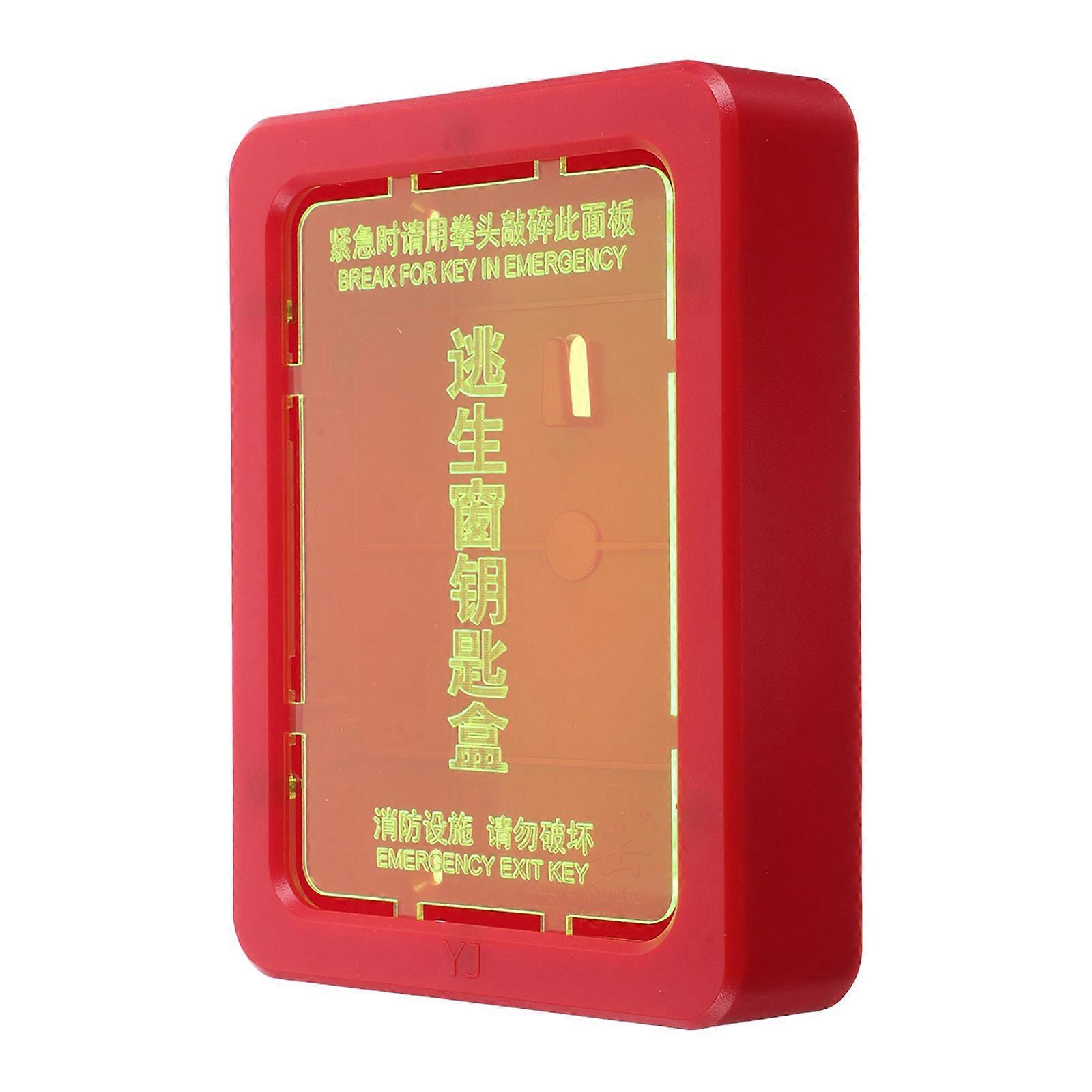 Secure Lock Key Holder Fire Box For House Office Outdoor Use 5Pcs