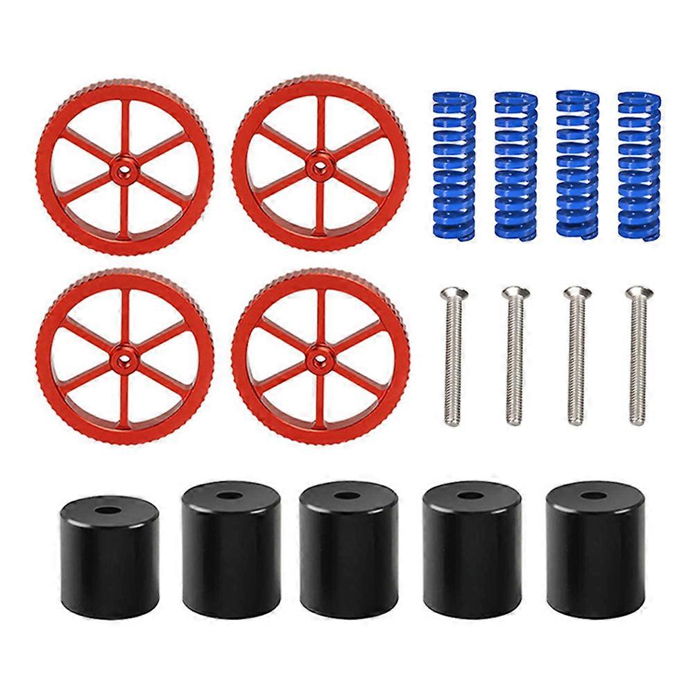 Silicone Leveling Column 3D Printer Parts for Bed Leveling 2Sets Blue Kit