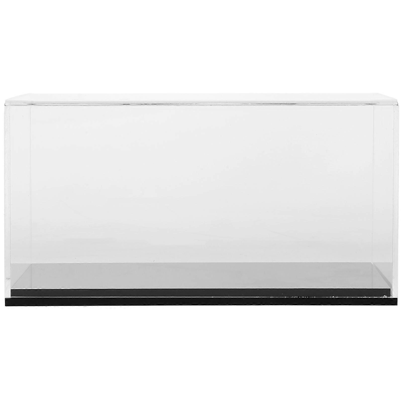 Transparent Acrylic Display Box For Models Toys Protection Rectangular Shape 5Pcs Home Organization Case