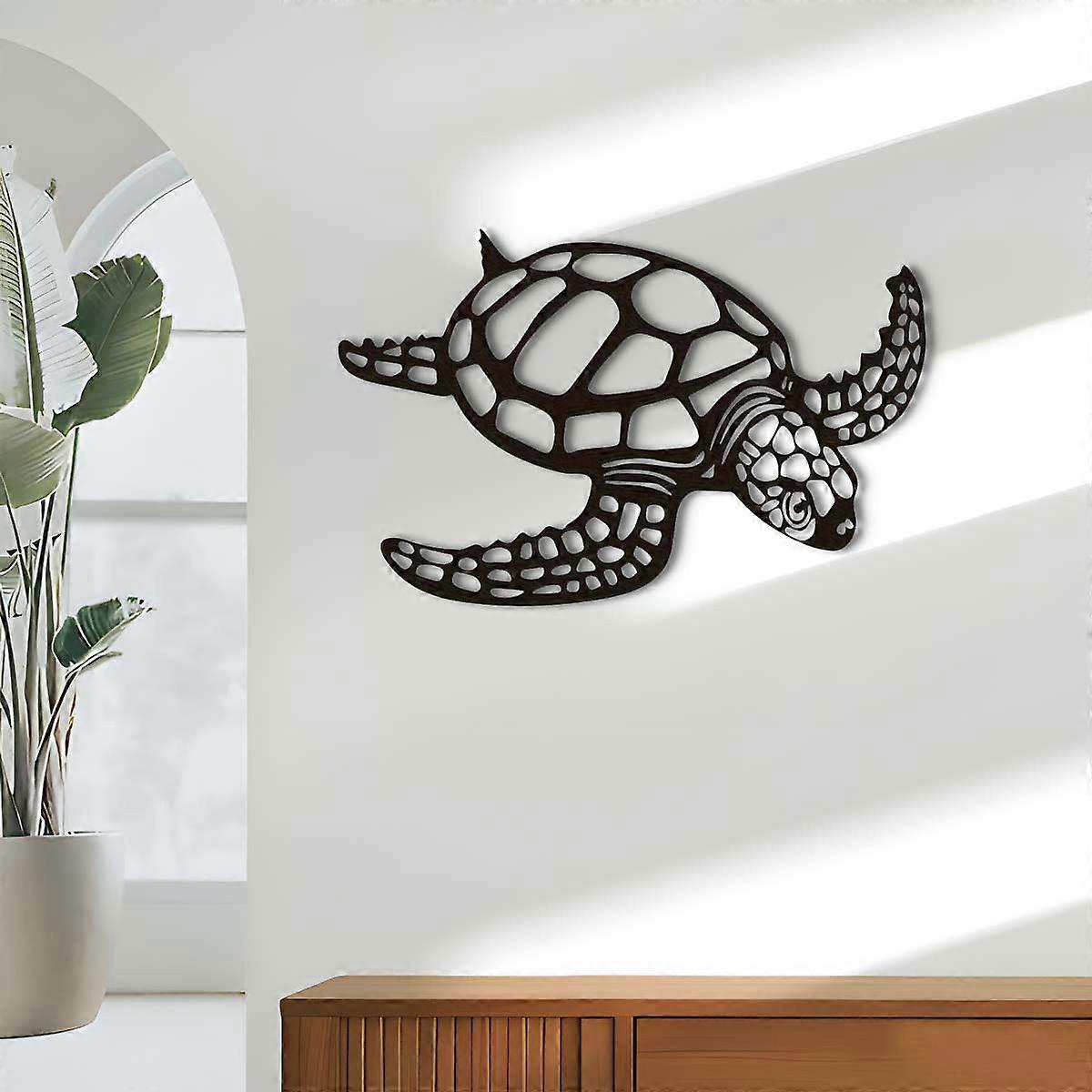 1PC Turtle Hanging Metal Wall Décor for Home Interiors