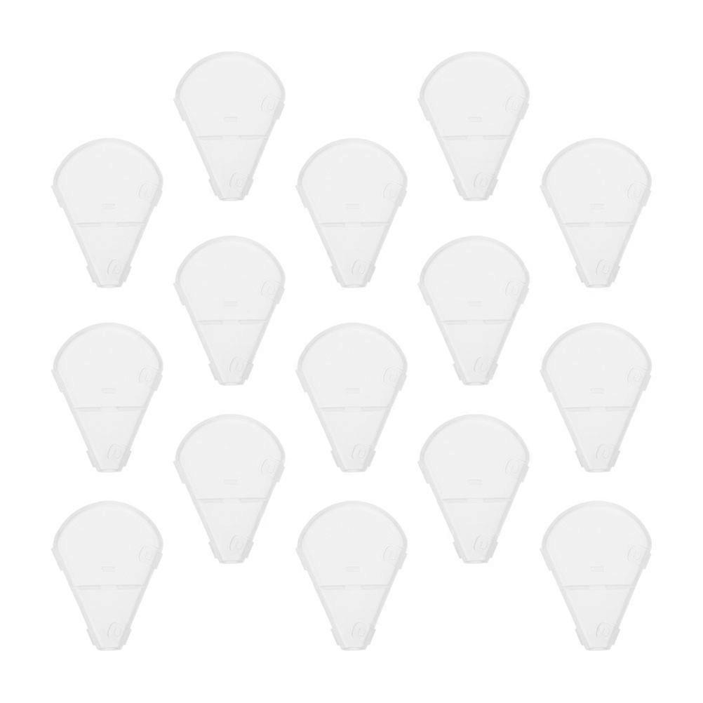 Makeup Brush Protective Cover Brush Protector for 30Pcs White Brushes