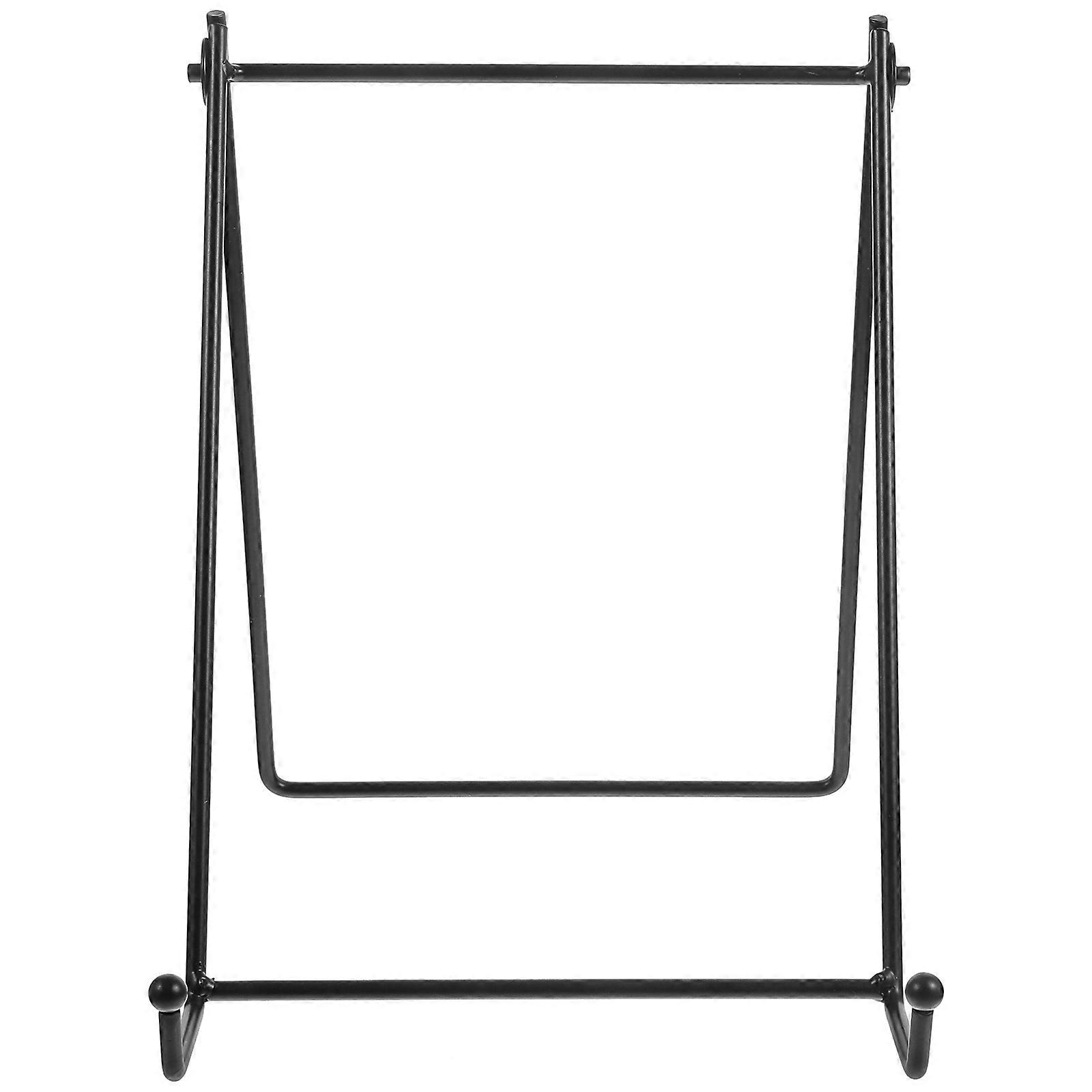 Triangular Metal Easel Plate Holder Designed For Displaying Small Items Perfect For Restaurants And Trade Shows 2Pcs
