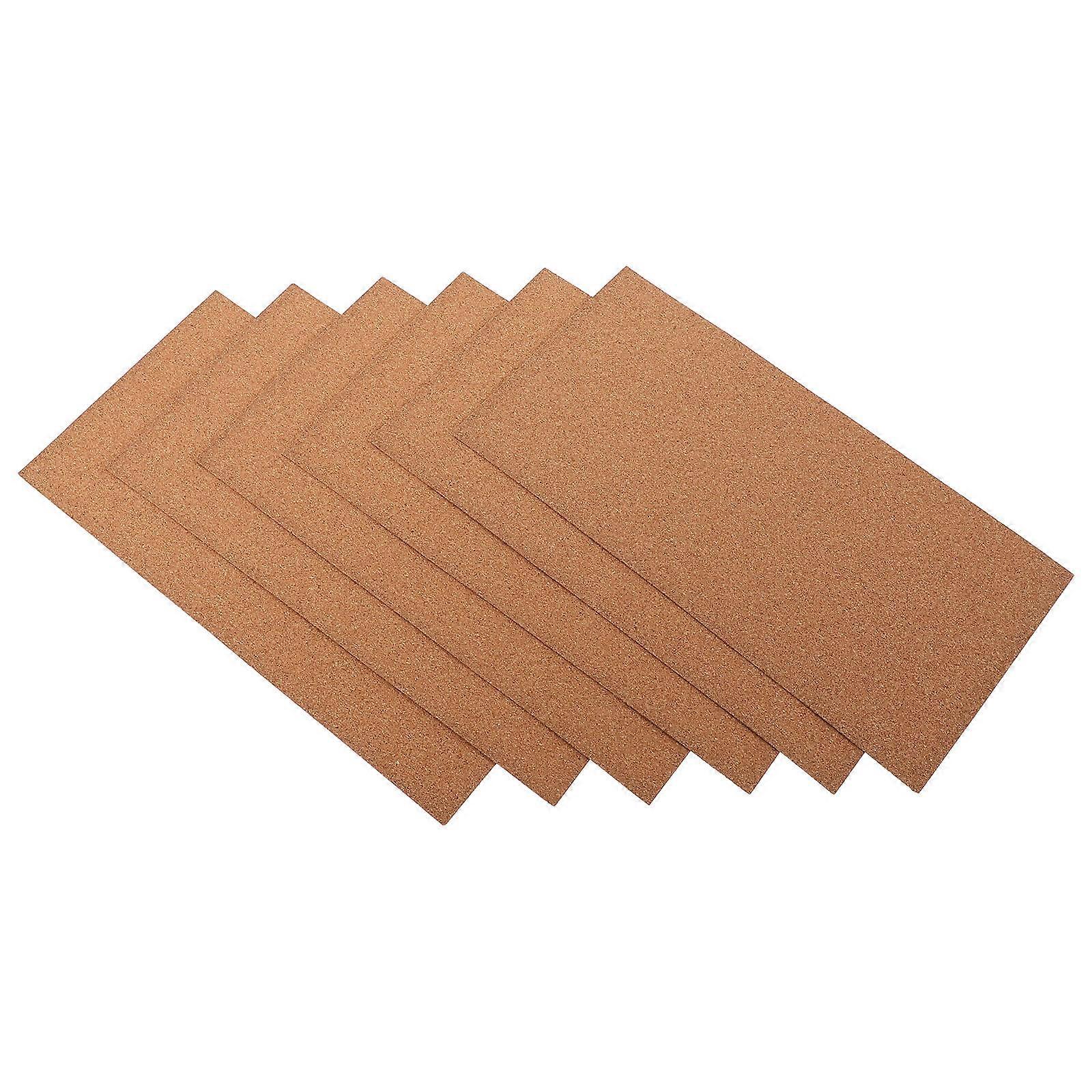 Pinable Cork Board Roll for Sand Table Featuring 24Pcs High Density Sheets