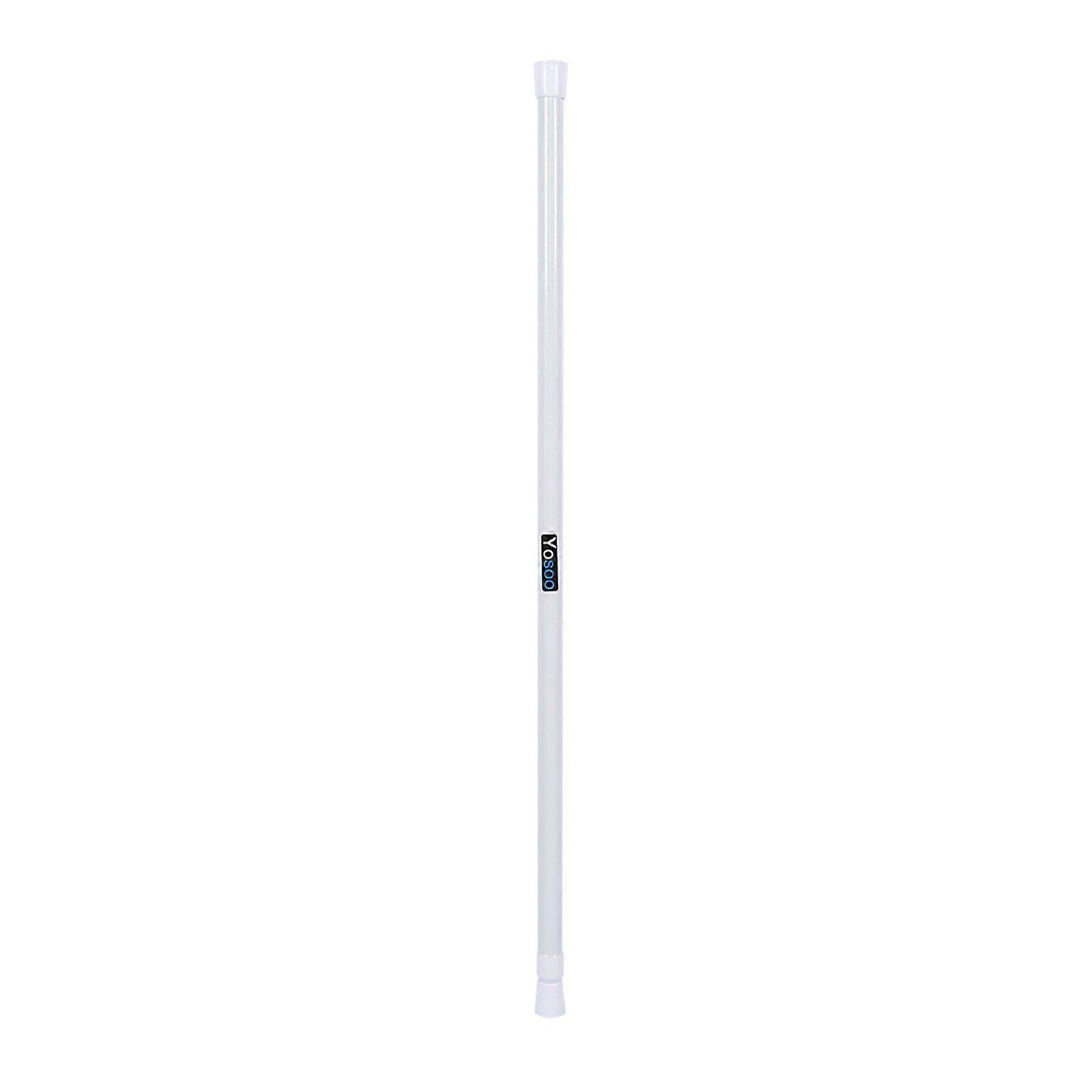 Extendable Spring Telescopic Shower Bathroom Window Curtain Rail Loaded Pole Rod 105190cm