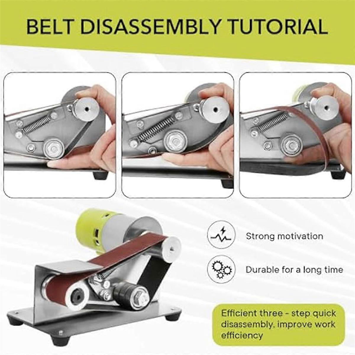 EU Plug,Belt Sander,Adjustable Speed Electric Knife Sharpener