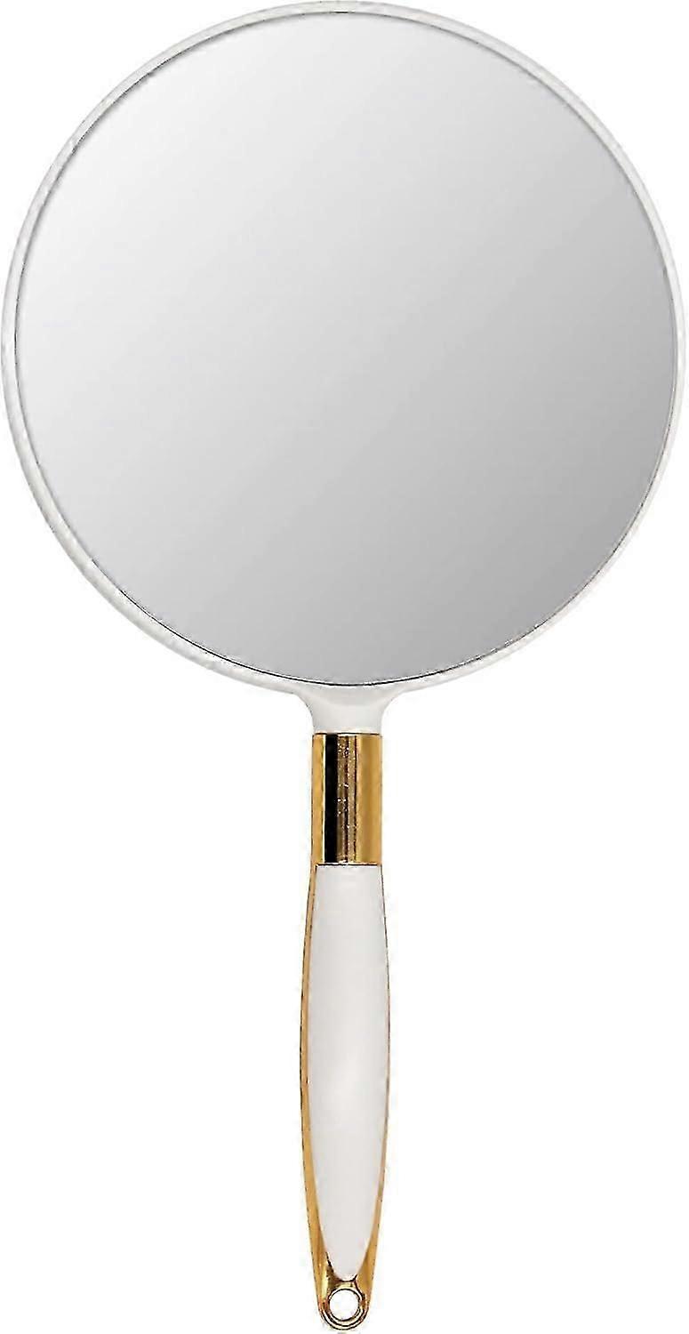Round hand mirror, suitable for makeup hand mirror