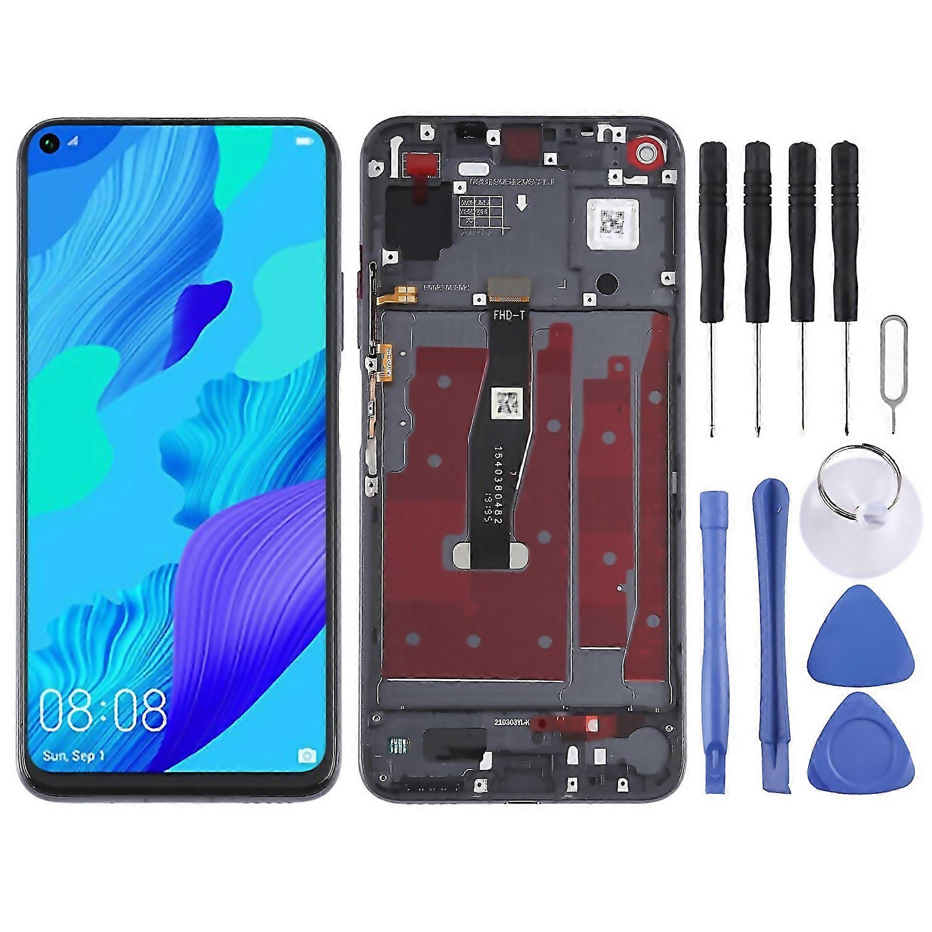 For Compatible Lcd Screen For Honor 20 Huawei Nova 5t Digitizer Full Assembly With Frame