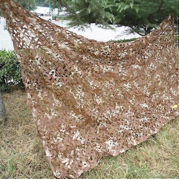 2mx4m Desert Camouflage Netting Tactical Military Army Camo Nets for Hunting Camping Car Covering