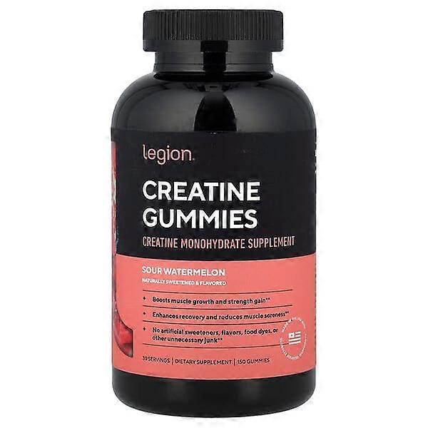 Legion Athletics, Creatine Gummies, Sour Watermelon , 150 Gummies