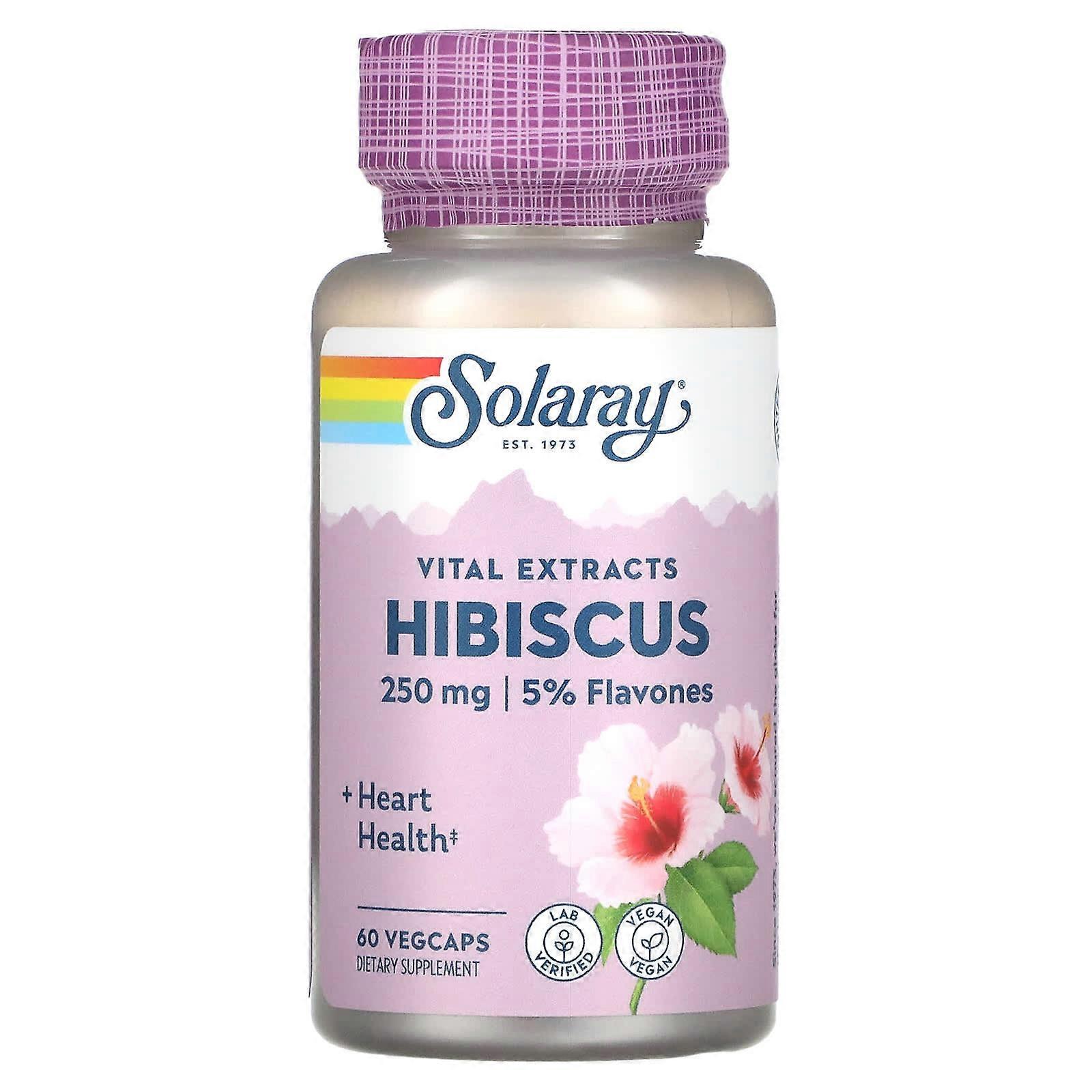 Hibiscus, Vital Extract, 250 mg, 60 Vegcaps