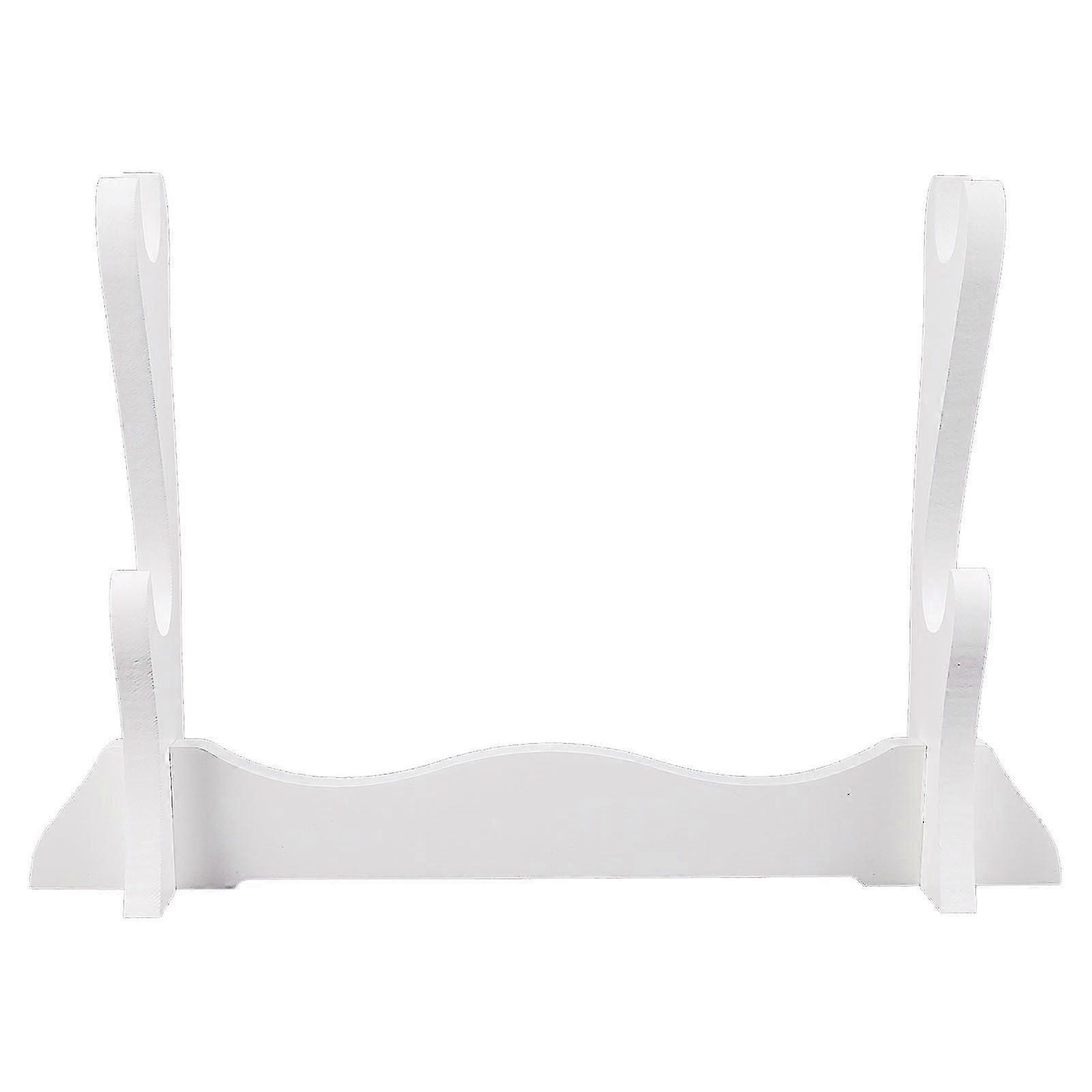 Sword Holder Sword Stand Single Horizontal Wood Display Stand Flute Holder_i*