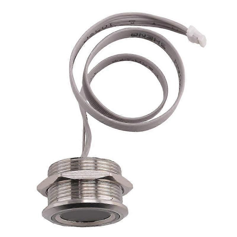 R503-S Circular Capacitance Fingerprint Module,Color Lamp Ring,Waterproof,150 Fingerprint,for Finger