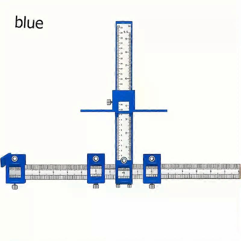 Adjustable Cabinet Hardware Jig Tool - Alignment & Positioning for Precise Drilling Dowelling and Installation