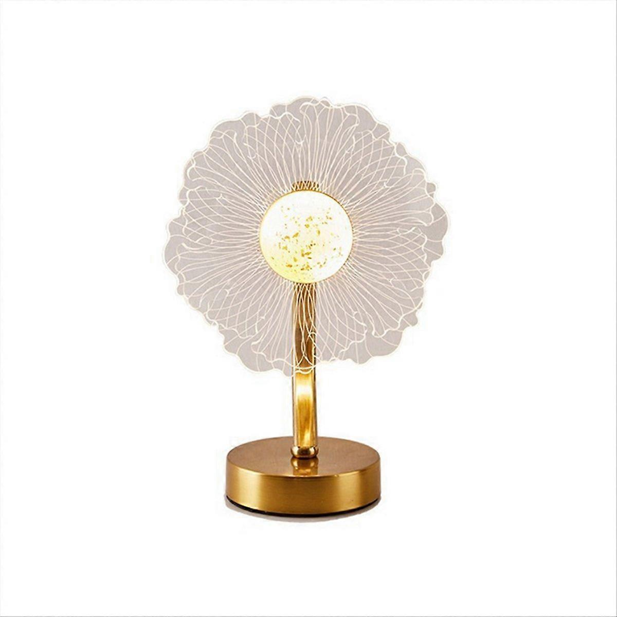 Creative Acrylic Sunflower Table Lamp Led Atmosphere Decorative