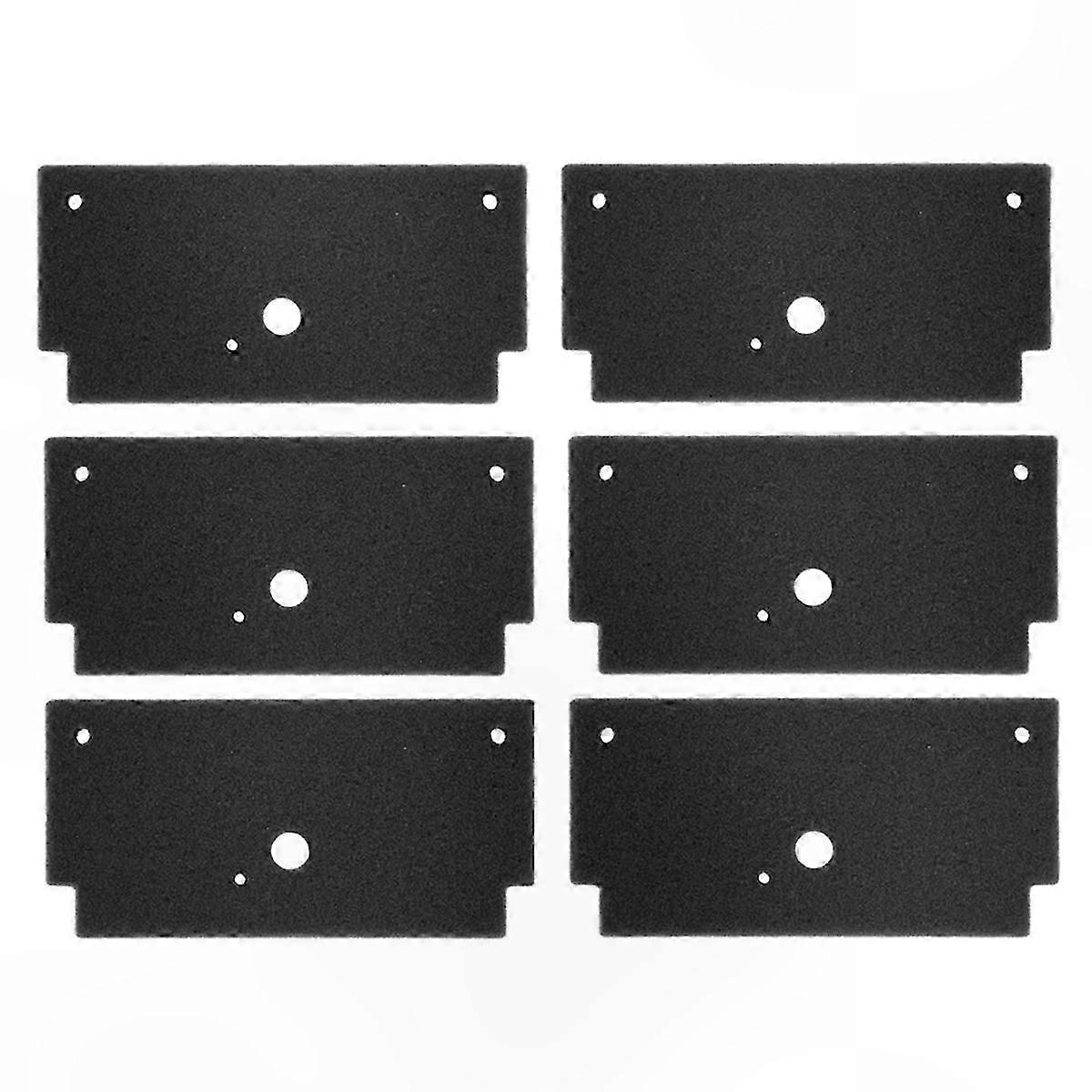 6-Pack Replacement Sponge Filter Mat for Dryers Compatible with Multiple Models