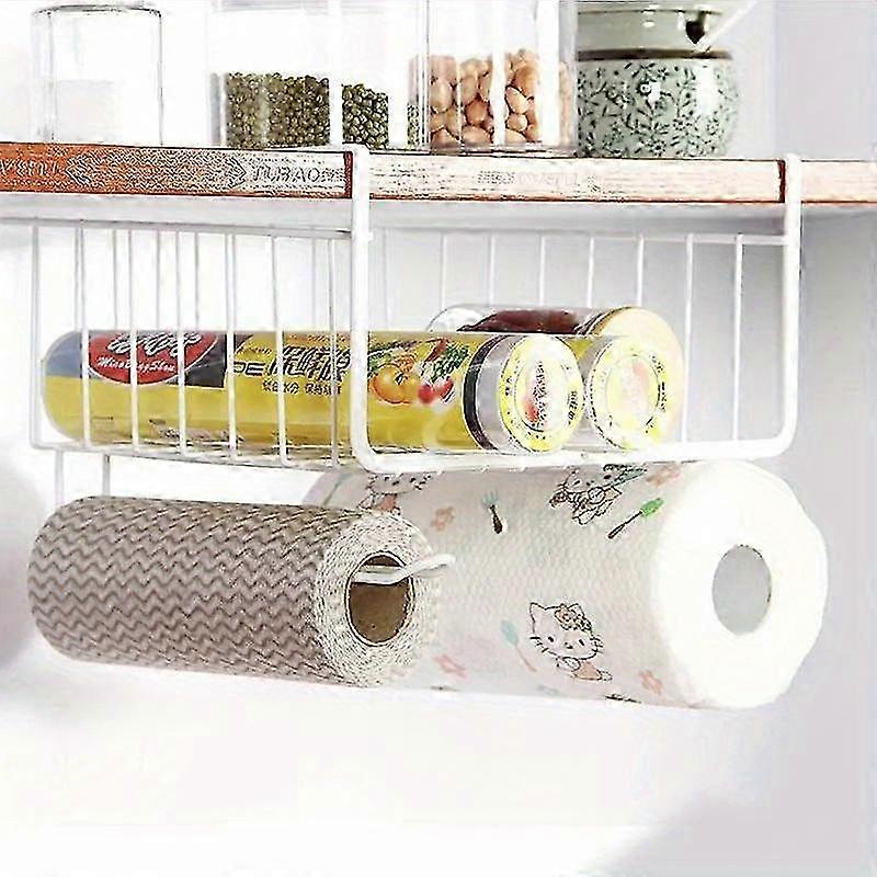 25-26 1pcs Kitchen Rack, Cabinet Layered Storage Rack, Multi-layer Storage Rack, Multi-functional Seasoning Jar And Tableware Storage Rack W