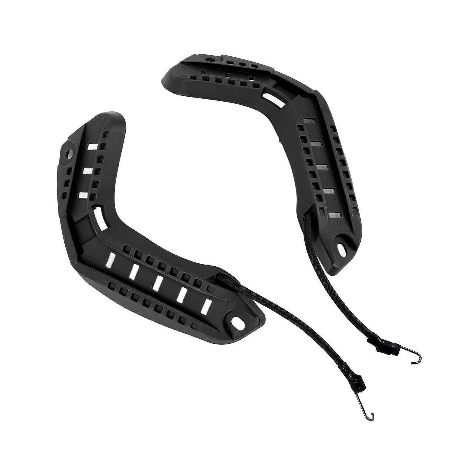 Helmet Side Guide Rail ARC Helmet Mount Rail for Fast Helmet Accessories with Lanyard Mounting Screws Black 