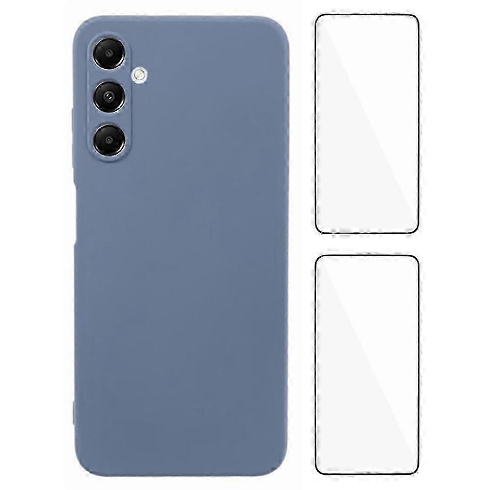 WANLONFENG RB3 Series Samsung Galaxy A05s 4G Case with 2 Screen Protectors - Soft TPU Cover