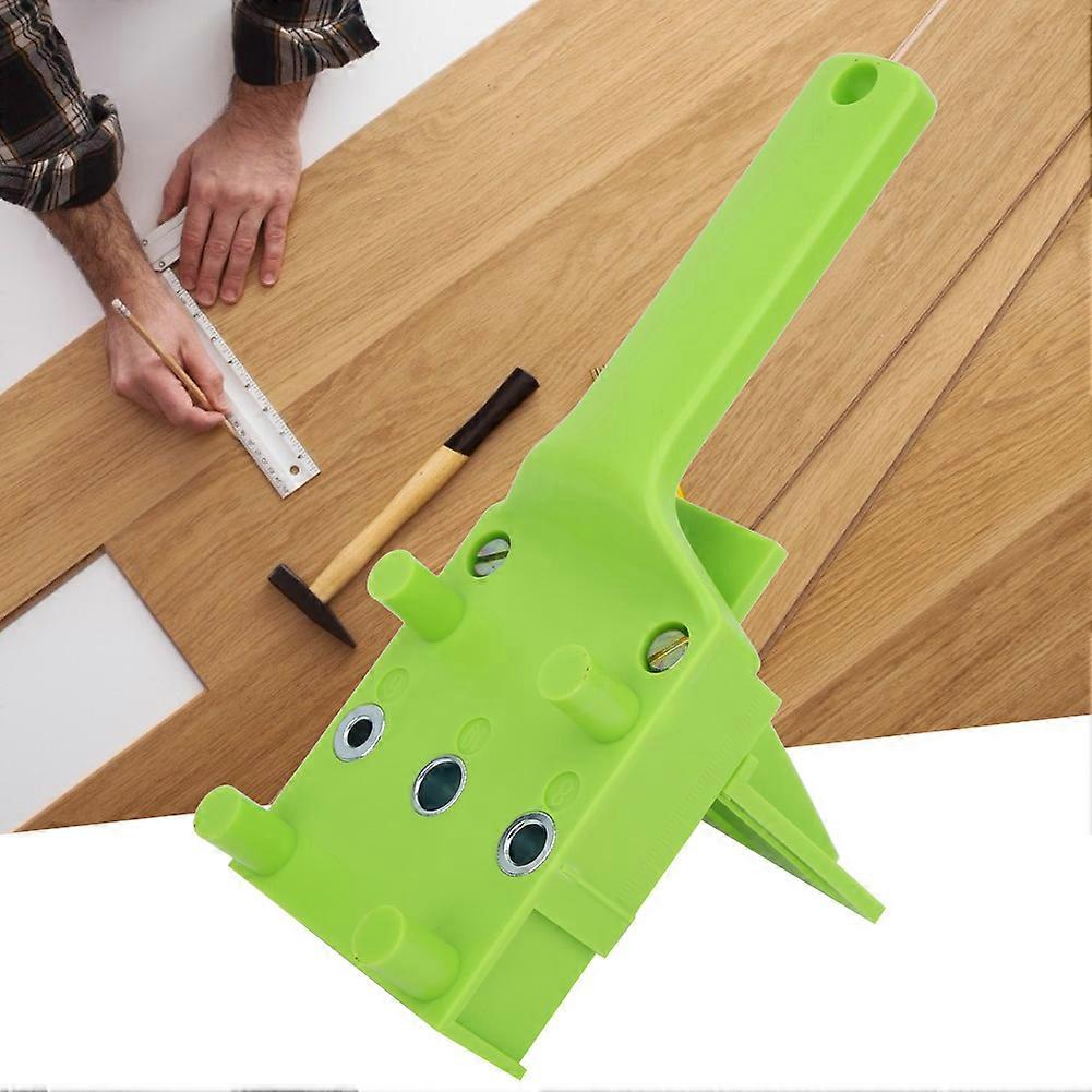 41 Pcs Doweling Jig Woodworking Thickened Drill Guide Tool with 6/8/10mm Hole Drill Bit Kit