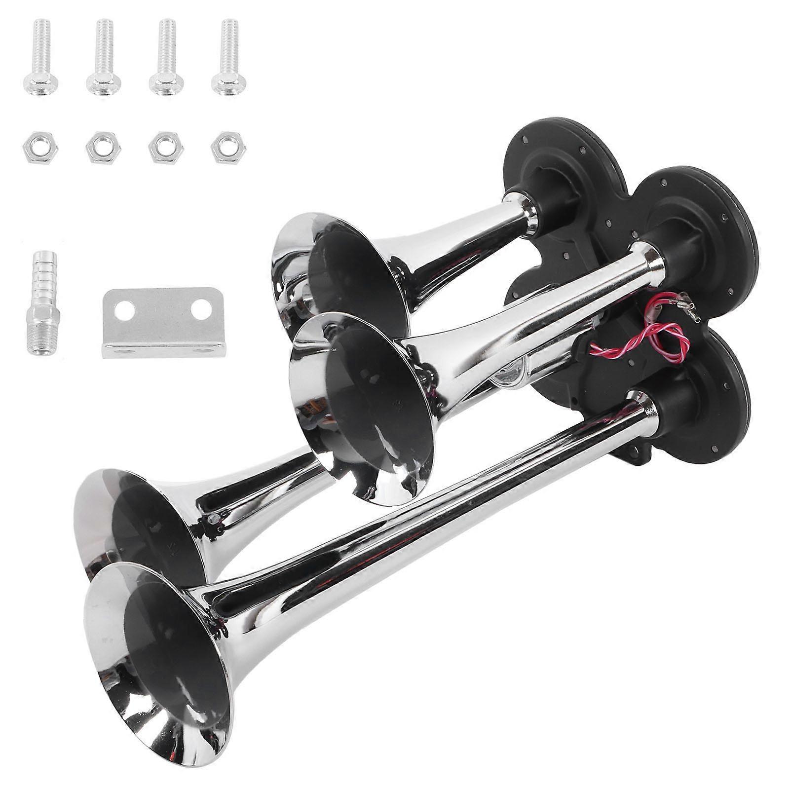 Puissant pavillon 12V/24V pour micros avec conception à 4 trompettes