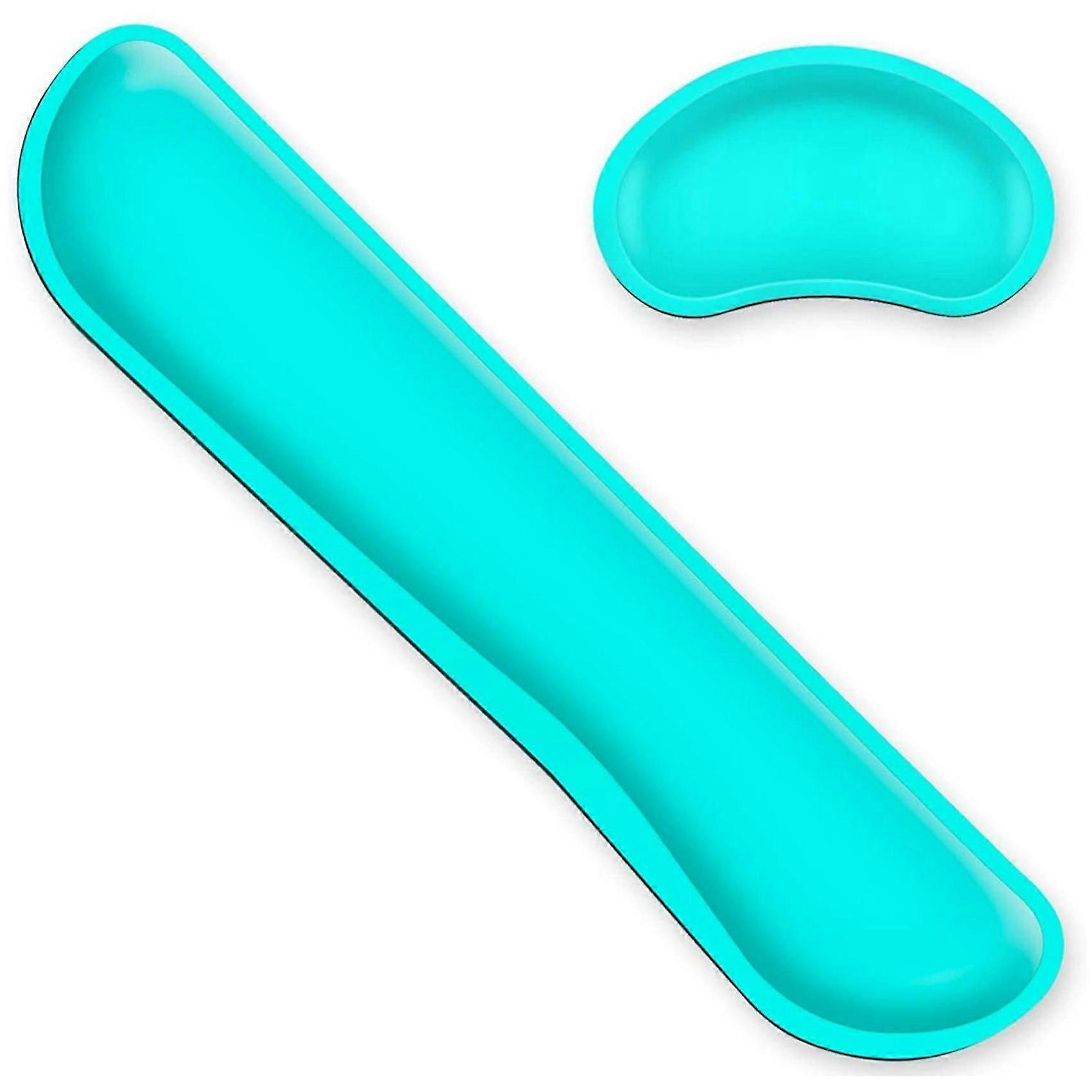 Repose-poignet clavier, repose-poignet souris en mousse à mémoire de forme, repose-poignet ergonomique clavier support en cuir pu