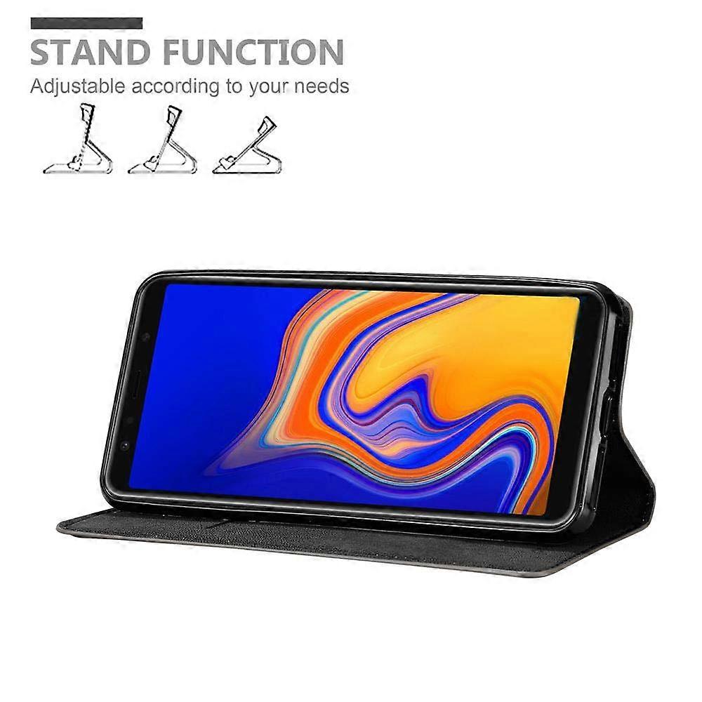 Samsung Galaxy A6s Case - Protective Case with Stand Function and Card Slot