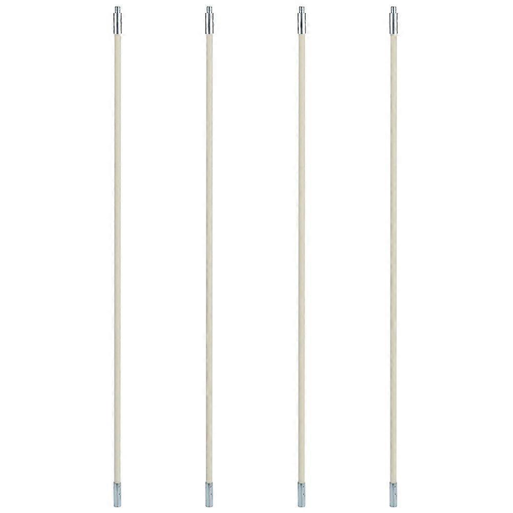 4pcs Professional Chimney Cleaning Brush Rods Practical Dryer Vent Brush Rods