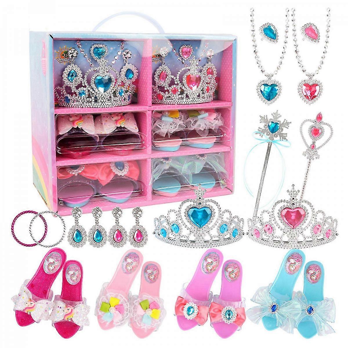 Children Girls Pretend Play Makeup Set Safe and Non-toxic Children Makeup Set the Perfect Gift for Christmas Birthdays