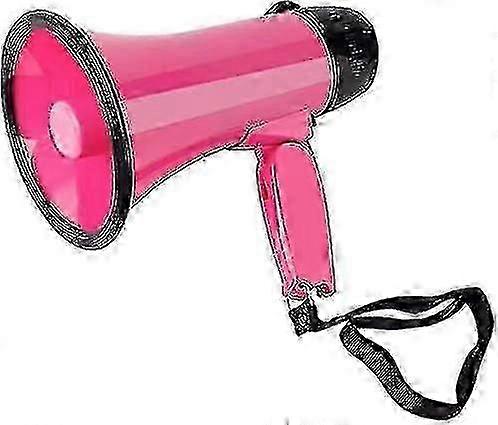 Portable Megaphone Bullhorn 20 Watt Power Megaphone Speaker Voice And Siren/alarm Modes With Volume Control And Strap-Superb
