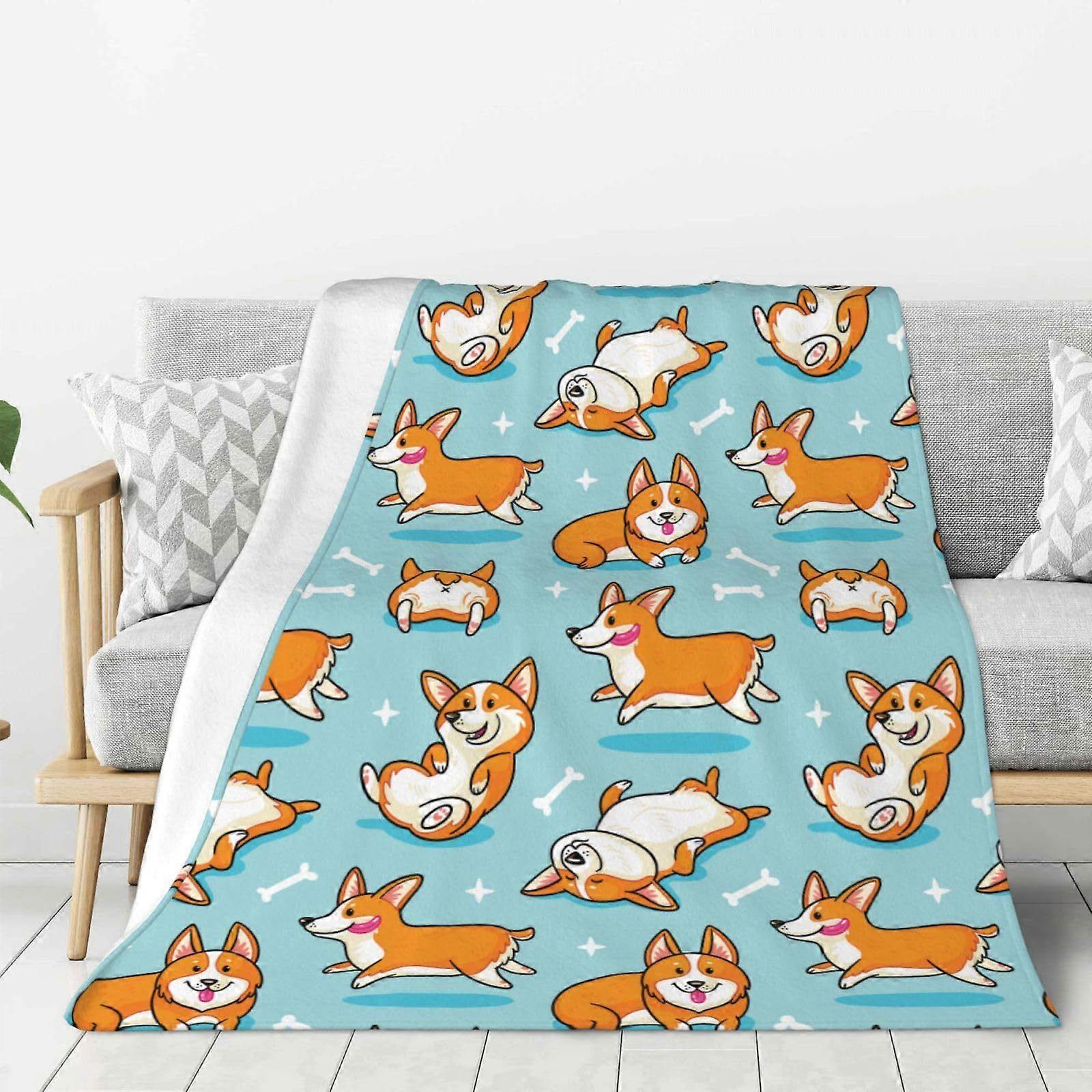 The Cartoon Frog Blanket, Super Soft Wool Mushroom Blanket, Warm, Comfortable And Lightweight Bed Blanket Are Suitable For  Camping Trips-240x220cm