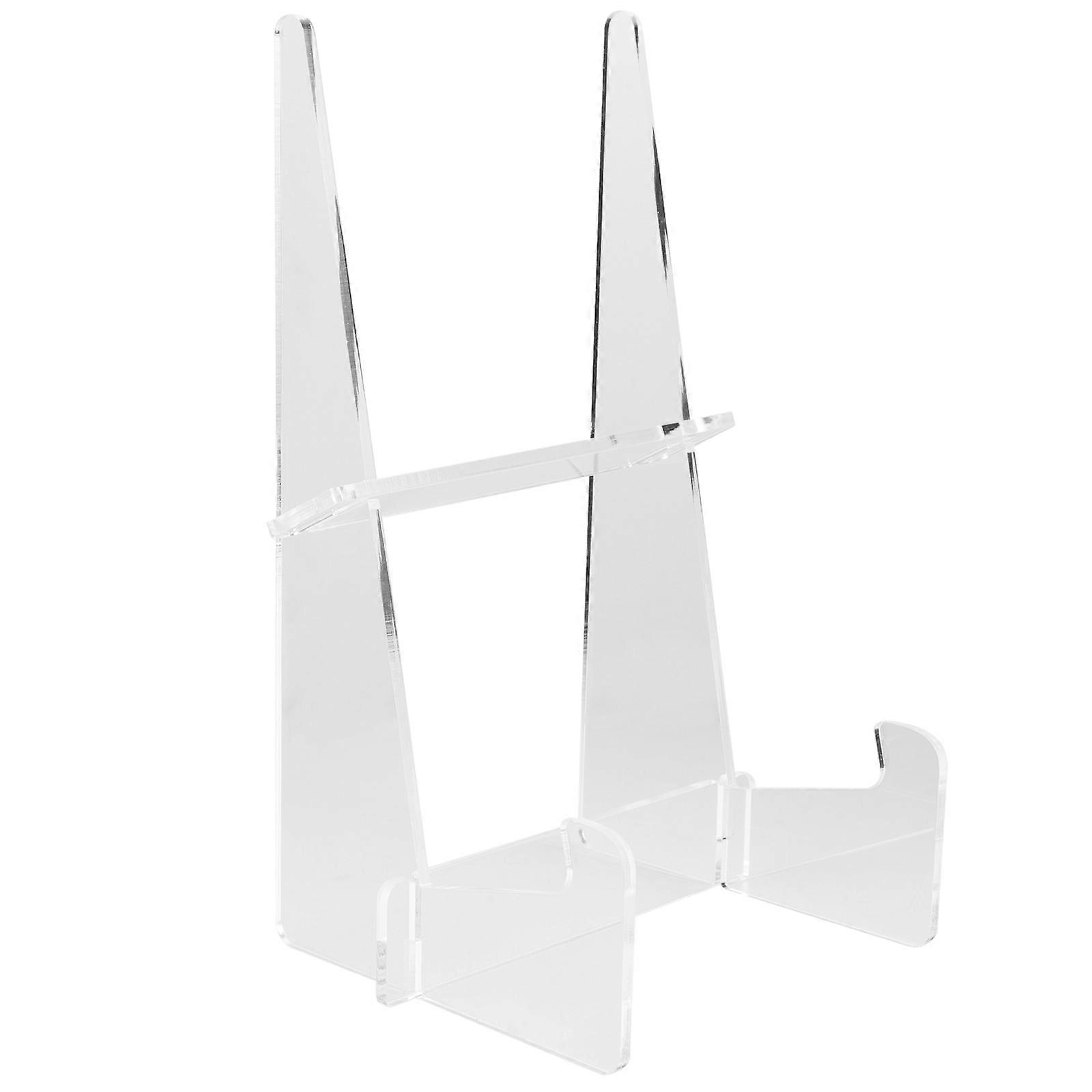 Kitchen Recipe Stand Acrylic Holder for Display Transparent Use