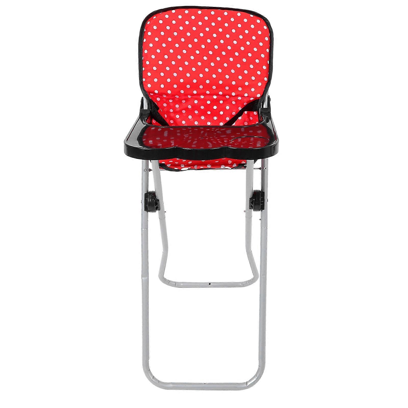 Baby Doll High Chair Toy for Simulation Doll Accessory